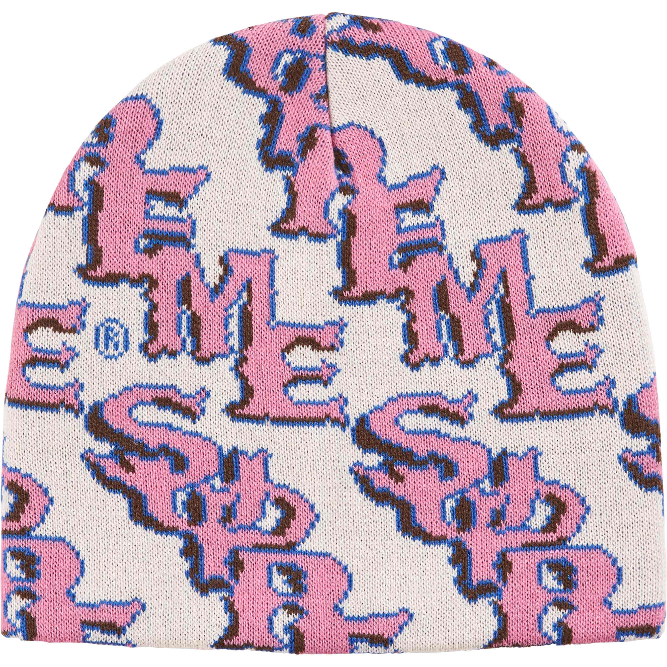 Slanted Gothic Outline Beanie view 5